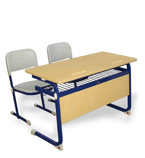 dual‑seater school desk