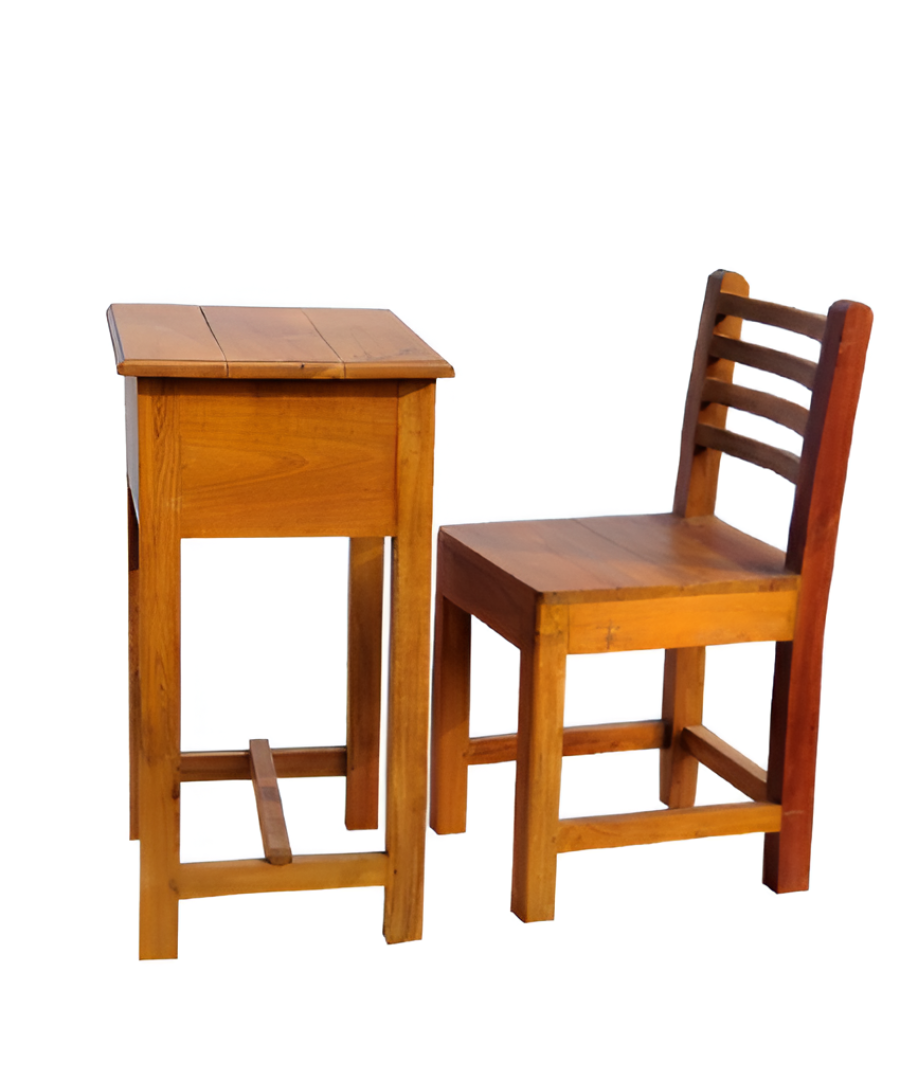 Wooden Table & Bench Combo