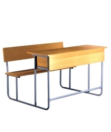 Two‑Seater Desk with Bench