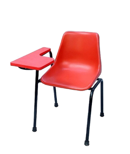 Writing Pad Chair Red