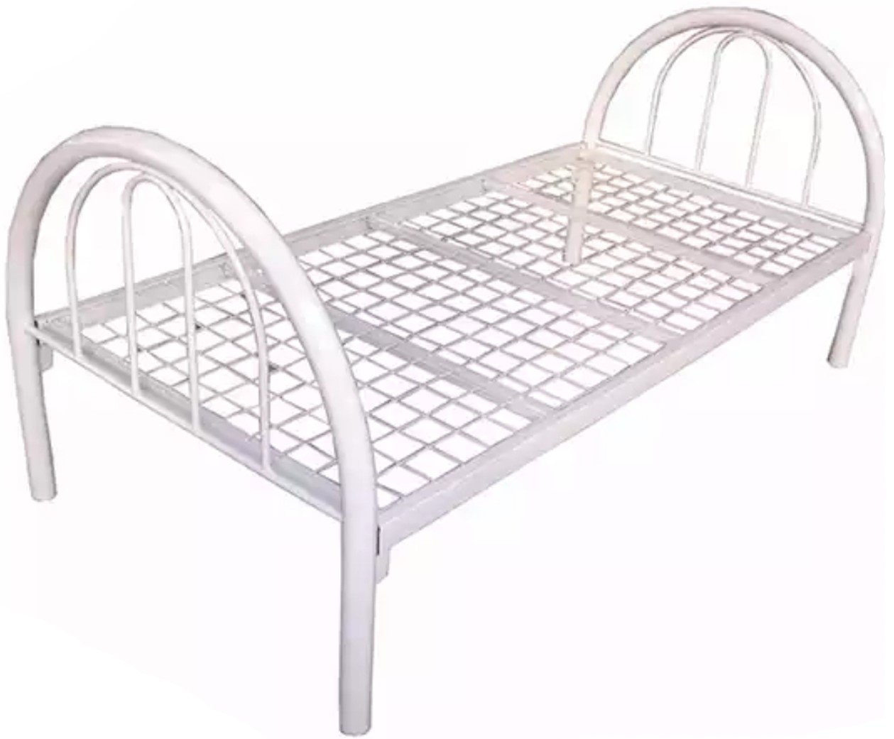 Silver Metal Steel with Curved Head Rest